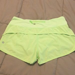 Lululemon running shorts